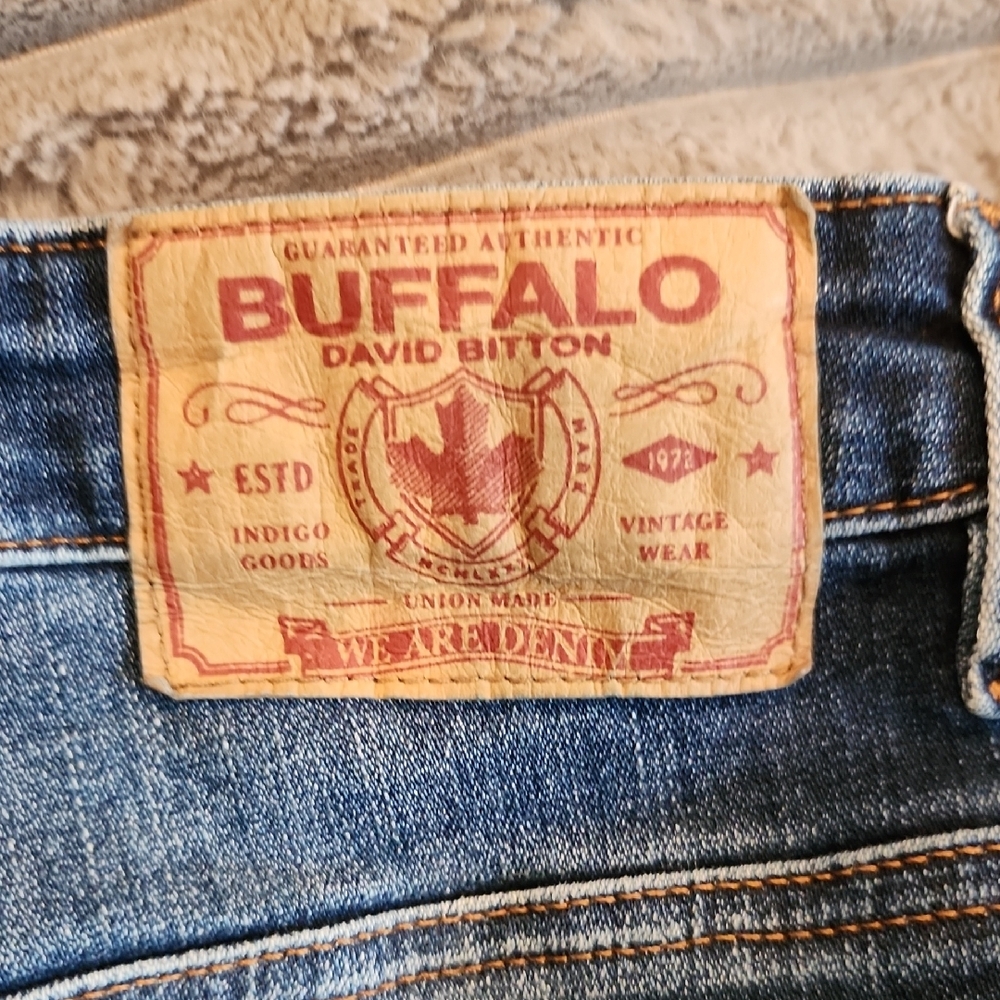 Buffalo David Bitton Dark Blue Skinny Jeans - Picture 2 of 6